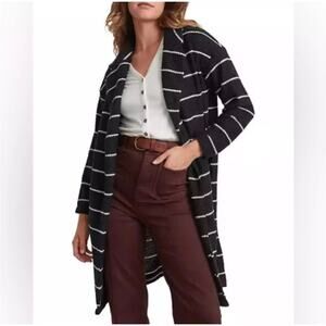 Marine Layer Birdseye Heavy Knit Coat Cardigan Size XS